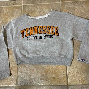 Champion University of Tennessee School of Music Cropped Sweatshirt